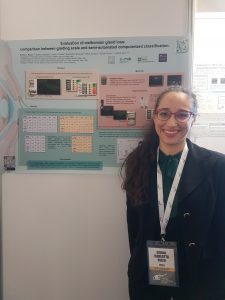 Giulia Rizzo shows her poster during TFOS 2024 conference