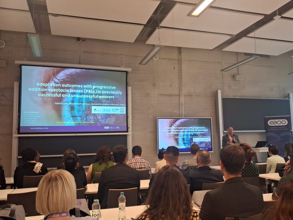 Prof. Fabrizio Zeri during his talk at the EAOO conference.