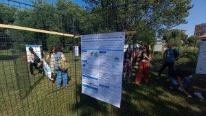 The poster presented at Youyng Biochemists in Lombardy by Erika Ponzini