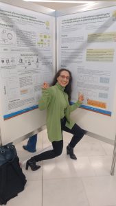 Giulia Rizzo presents her research during the poster session of the MUSA Third General Meeting