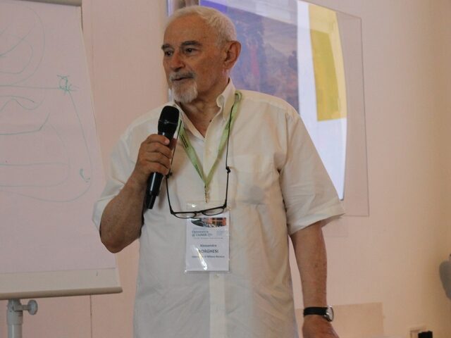 Prof. Borghesi speaking